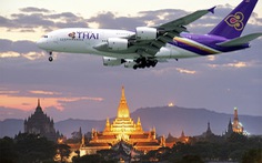 Hãng hàng không Thái Lan thiết kế chuyến bay qua 99 địa điểm linh thiêng