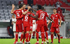 VAR 'nổ' đúng lúc, Bayern Munich hạ Frankfurt vào chung kết Cúp quốc gia Đức