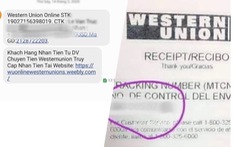 Bộ Công an cảnh báo thủ đoạn lừa mới: Mua online 'trả tiền trước qua Western Union'