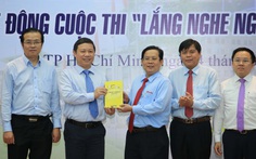 Lãnh đạo TP.HCM xem hiến kế của người dân là tài sản quý báu