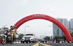 Hà Nội thông xe cầu vượt 560 tỉ đồng