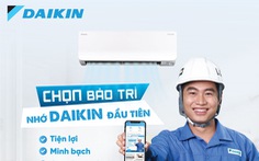 Daikin Việt Nam ra mắt ứng dụng đặt dịch vụ bảo trì máy điều hòa