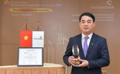 Vietcombank được trao tặng danh hiệu 'Ngân hàng được quản trị tốt nhất'