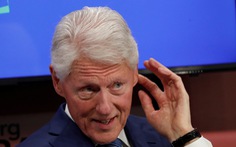 Cựu tổng thống Mỹ Bill Clinton nhập viện, không liên quan đến COVID-19