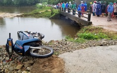 Hai bố con mất tích khi ra khỏi nhà, sau hai ngày thấy nổi trên sông