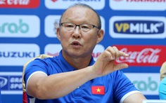 HLV Park Hang Seo: “Đội tuyển Việt Nam sẽ cố gắng hết sức để giành điểm”