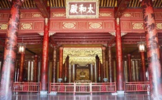 Điện Thái Hòa - ngôi điện quan trọng bậc nhất Hoàng cung Huế - trước lúc được trùng tu