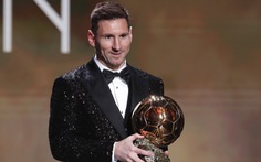 Messi giành Quả bóng vàng thứ 7 trong sự nghiệp