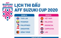 Lịch thi đấu toàn bộ 26 trận đấu tại AFF Suzuki Cup 2020