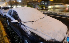 Tuyết đầu mùa ở Bắc Kinh đến sớm, nhiệt độ xuống thấp kỷ lục trong 10 năm