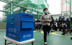 Người dân Hong Kong đi bầu Hội đồng Lập pháp