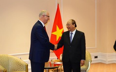 Chủ tịch nước Nguyễn Xuân Phúc gặp lãnh đạo các doanh nghiệp Nga