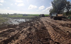 Báo động tình trạng khai thác đất mặt trái phép tràn lan tại Tân Lập