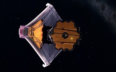 Kính viễn vọng James Webb 'nở như hoa' trong không gian