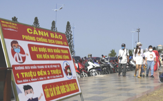 Bãi biển Vũng Tàu đông đúc ngày mùng 5 Tết