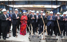 Thái Bình hợp long cầu Trà Lý II và khởi công đường TP Thái Bình - Cầu Nghìn