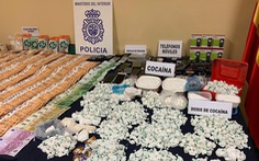 Tây Ban Nha bắt băng đảng phân phối cocaine lớn nhất ở thủ đô