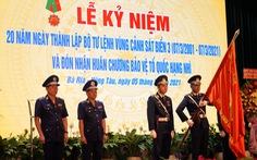Bộ tư lệnh Vùng cảnh sát biển 3 nhận Huân chương Bảo vệ Tổ quốc hạng nhì