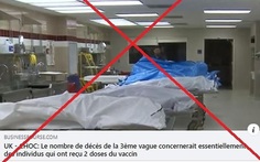 Đáng sợ với tin đồn 'tiêm 2 liều vắc xin cũng chết'