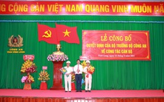 Bổ nhiệm đại tá Nguyễn Trọng Dũng giữ chức giám đốc Công an tỉnh Vĩnh Long