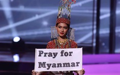 Hoa hậu Myanmar dự thi Miss Universe bác tin bị truy nã, nói chưa dám trở về