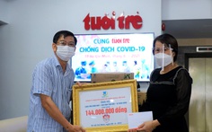 Doanh nghiệp tiếp tục ủng hộ vật tư y tế cho tuyến đầu chống dịch