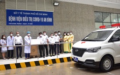 Bệnh viện An Bình nhận xe cấp cứu mới và hệ thống xét nghiệm RT-PCR đầu tiên