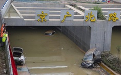 Lũ lụt Trung Quốc: hàng chục người không thoát khỏi đường hầm bị ngập