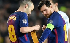 Messi đến PSG: Neymar mừng rỡ, Iniesta 'đau đớn'