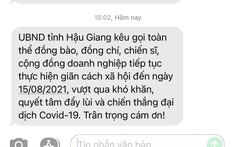Tin nhắn VinaPhone ở Hậu Giang gây hiểu nhầm: Nhắn lại tin khác
