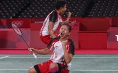 Đánh bại đôi Trung Quốc, Indonesia giành HCV cầu lông Olympic