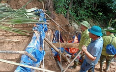 Phát hiện hầm và máy móc đào vàng trái phép gần Khu bảo tồn thiên nhiên Pù Luông