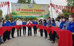 Khánh thành công trình đường kênh ranh Tam Nông - Thanh Bình