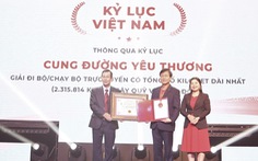 'Dai-ichi - Cung đường yêu thương 2021' xác lập kỷ lục Việt Nam