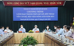 Phó chủ tịch TP.HCM Võ Văn Hoan: ‘TP sẽ tập trung phát triển vùng ven, nông dân hãy giữ đất’