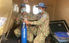 Chuyến bay đặc biệt cấp cứu thành công bệnh nhân COVID-19 ở Nam Sudan