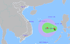 Vùng áp thấp sẽ mạnh lên thành áp thấp nhiệt đới trên Biển Đông