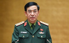 Đại tướng Phan Văn Giang trình Quốc hội dự án Luật phòng thủ dân sự