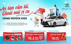 Toyota Việt Nam tiếp tục tung ưu đãi khách hàng mua Vios tháng 10