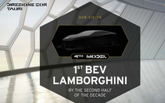 Lamborghini hé lộ siêu xe điện đầu tiên: 4 ghế, 2 cửa và gầm cao