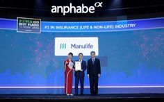 Manulife Việt Nam đạt giải thưởng 'Top 100 Nơi làm việc tốt nhất'