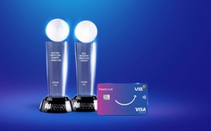 VIB lập cú đúp giải thưởng quốc tế về thẻ tín dụng