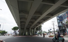 Điều chỉnh giao thông 3 đêm để kiểm định cầu vượt Nguyễn Hữu Cảnh