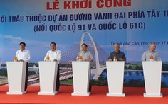 Thủ tướng dự khởi công đường vành đai phía tây Cần Thơ