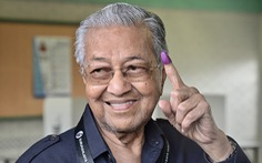 Chính khách 97 tuổi Mahathir Mohamad lần đầu mất ghế ở Quốc hội Malaysia