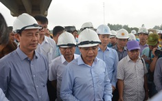 Cao tốc Dầu Giây - Phan Thiết còn ngổn ngang, bộ trưởng nghi ngờ báo cáo tiến độ