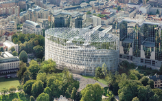 Thiết kế khuyến khích sự cởi mở chiến thắng cuộc thi làm mới trụ sở Nghị viện châu Âu