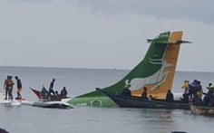 Máy bay chở khách của hãng hàng không tư nhân lớn nhất Tanzania lao xuống hồ