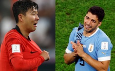 Những giọt nước mắt trái chiều của Suarez và Son Heung Min