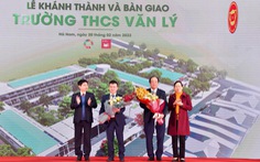 Trungnam Group khánh thành trường THCS Văn Lý